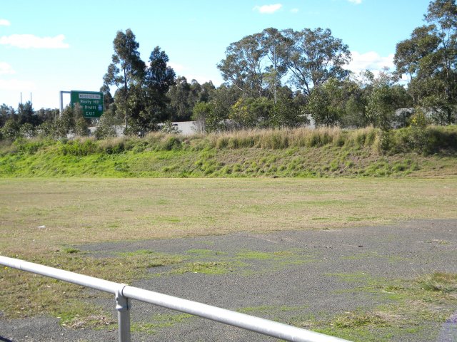 Bush on the right side of the Motorway once formed part of the Rooty Hill farm